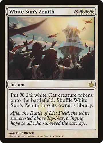 White Sun's Zenith - mbs Spoiler