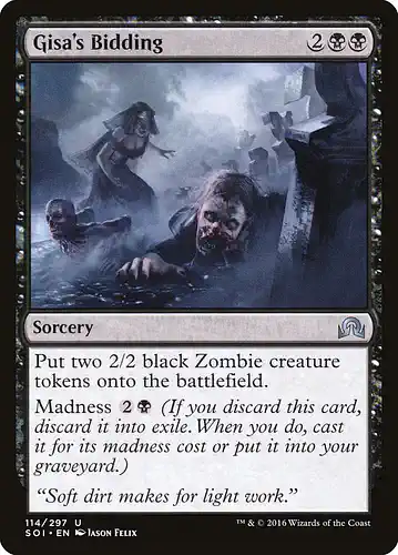 Gisa's Bidding - soi Spoiler