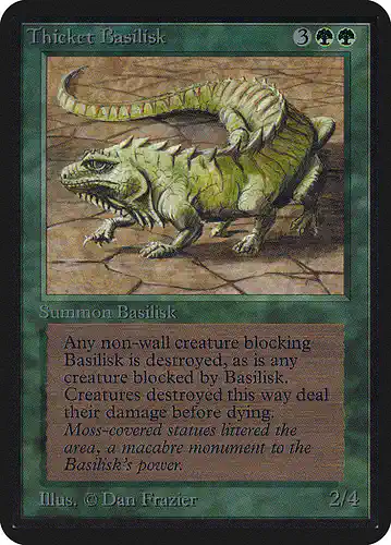 Thicket Basilisk - lea Spoiler