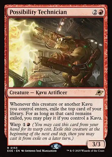Possibility Technician - eoe Spoiler