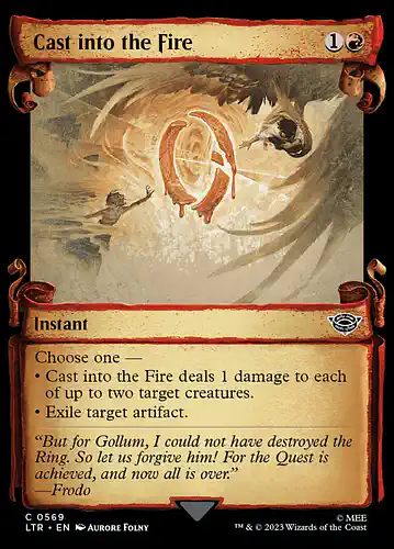 Cast into the Fire - ltr Spoiler