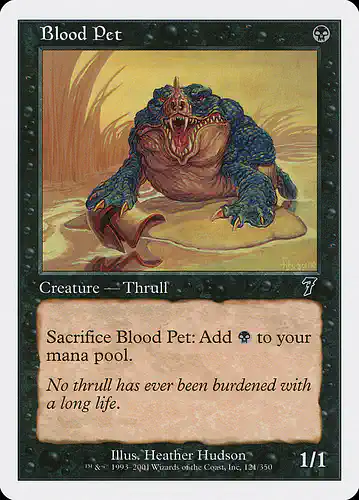 Blood Pet - 7ed Spoiler