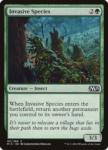 Invasive Species - m15 Spoiler