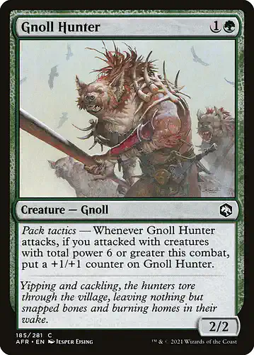 Gnoll Hunter - afr Spoiler