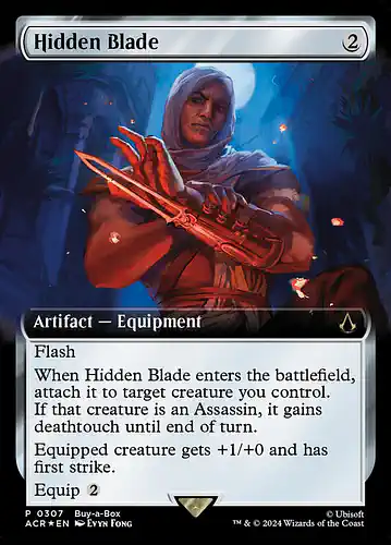 Hidden Blade - acr Spoiler