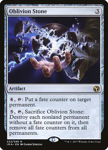 Oblivion Stone - ima Spoiler