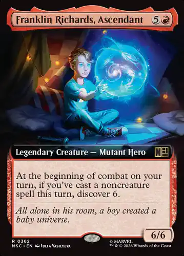 Franklin Richards, Ascendant - msc Spoiler