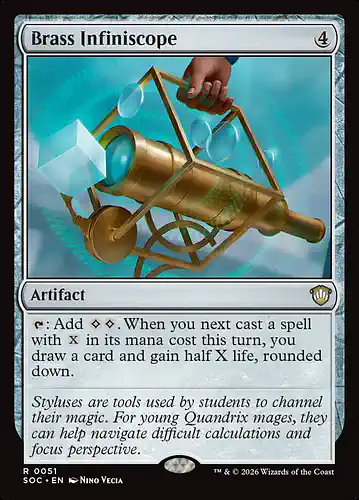 Brass Infiniscope - soc Spoiler