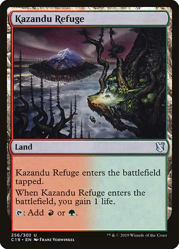 Kazandu Refuge - c19 Spoiler