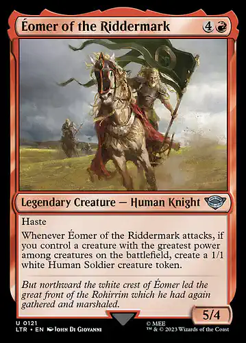 Éomer of the Riddermark - ltr Spoiler