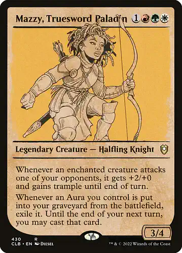 Mazzy, Truesword Paladin - clb Spoiler