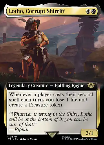 Lotho, Corrupt Shirriff - ltr Spoiler
