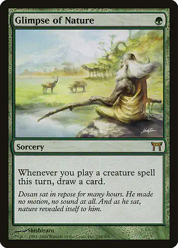 Glimpse of Nature - chk Spoiler