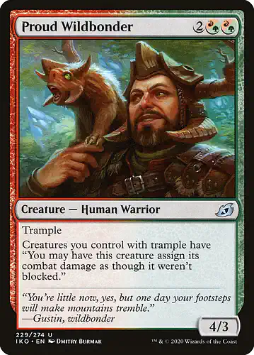 Proud Wildbonder - iko Spoiler