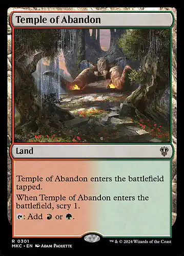 Temple of Abandon - mkc Spoiler