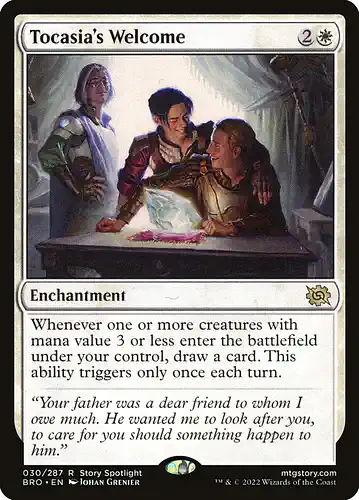 Tocasia's Welcome - bro Spoiler