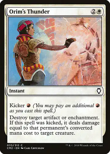 Orim's Thunder - cm2 Spoiler