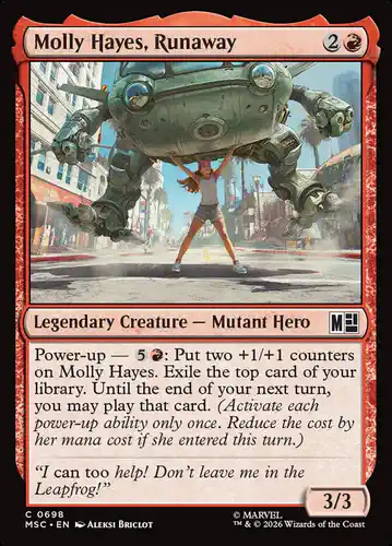 Molly Hayes, Runaway - msc Spoiler