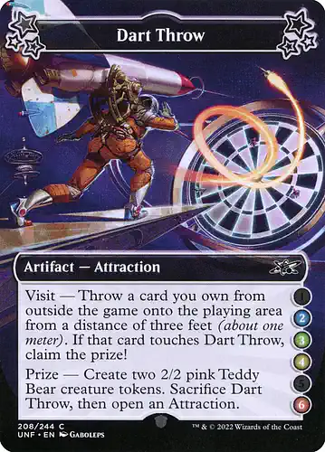 Dart Throw - unf Spoiler