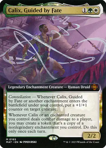 Calix, Guided by Fate - mat Spoiler