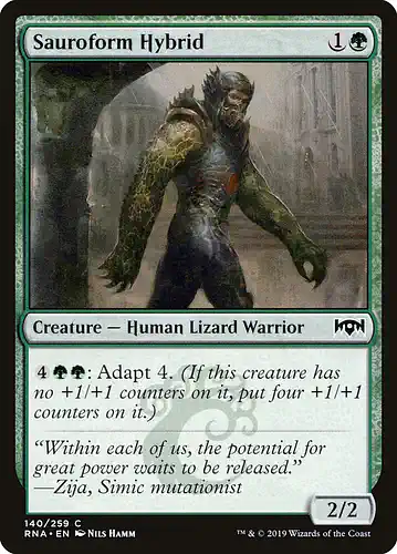 Sauroform Hybrid - rna Spoiler