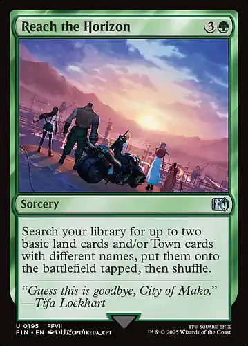 Reach the Horizon - fin Spoiler