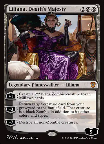 Liliana, Death's Majesty - drc Spoiler