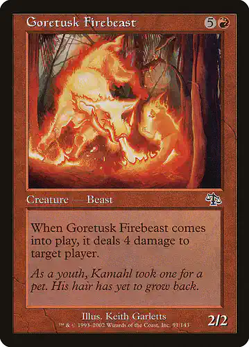 Goretusk Firebeast - jud Spoiler