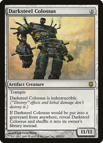 Darksteel Colossus - dst Spoiler