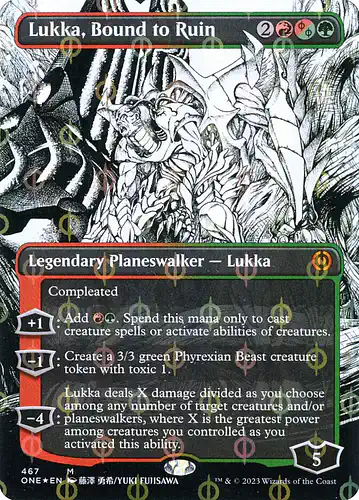 Lukka, Bound to Ruin - one Spoiler