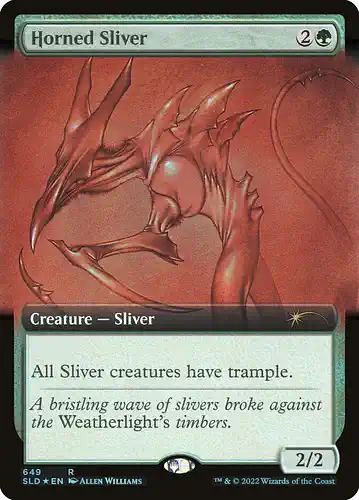 Horned Sliver - sld Spoiler