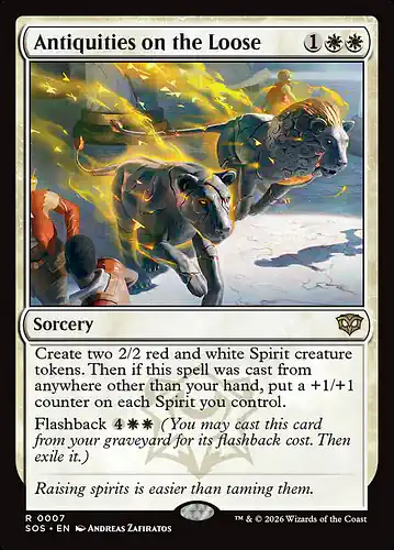 Antiquities on the Loose - sos Spoiler
