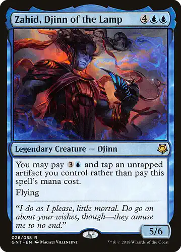 Zahid, Djinn of the Lamp - gnt Spoiler