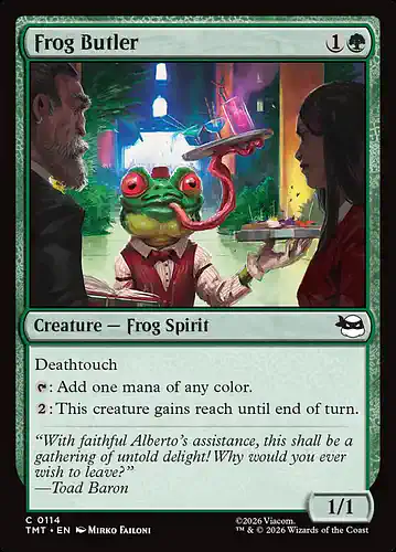 Frog Butler - tmt Spoiler