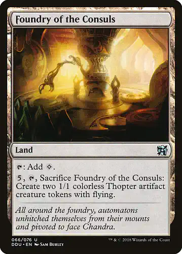 Foundry of the Consuls - ddu Spoiler