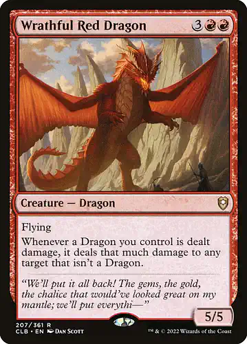 Wrathful Red Dragon - clb Spoiler