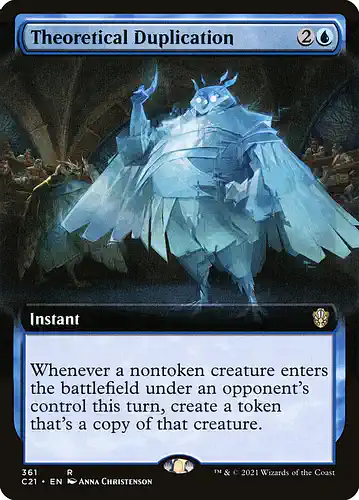 Theoretical Duplication - c21 Spoiler