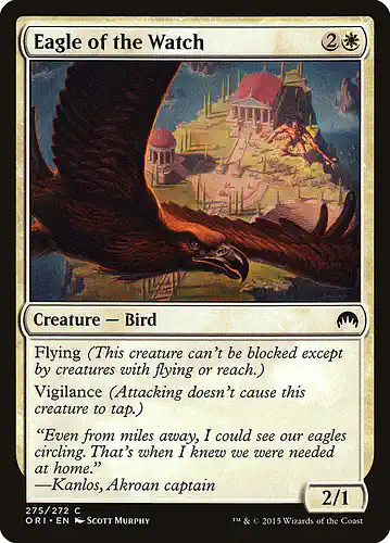 Eagle of the Watch - ori Spoiler