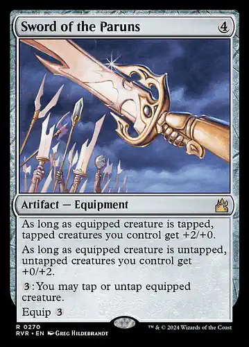 Sword of the Paruns - rvr Spoiler