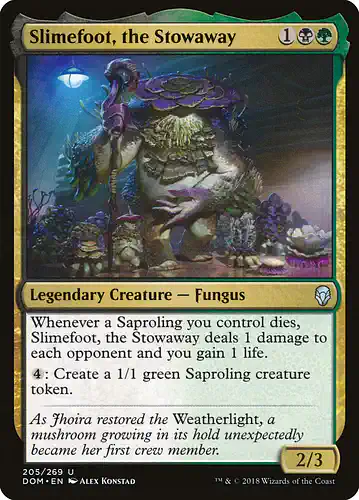 Slimefoot, the Stowaway - dom Spoiler