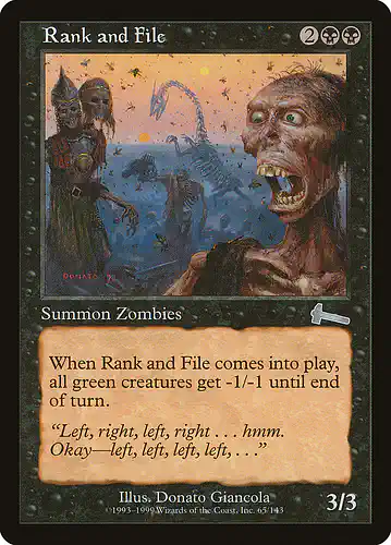 Rank and File - ulg Spoiler