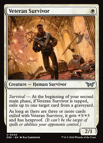 Veteran Survivor - dsk Spoiler