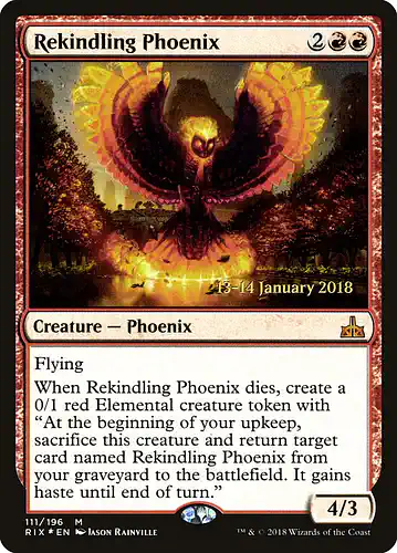Rekindling Phoenix - rix Spoiler