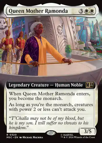 Queen Mother Ramonda - msc Spoiler