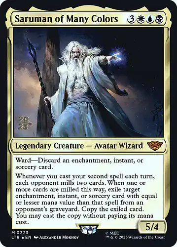 Saruman of Many Colors - ltr Spoiler