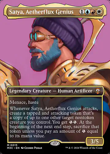 Satya, Aetherflux Genius - m3c Spoiler