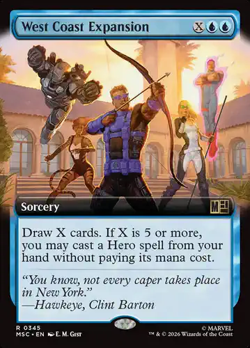 West Coast Expansion - msc Spoiler