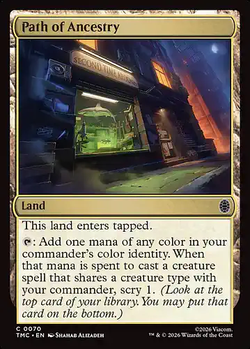 Path of Ancestry - tmc Spoiler