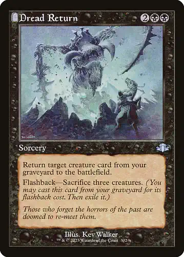 Dread Return - dmr Spoiler