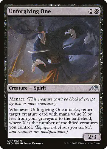 Unforgiving One - neo Spoiler